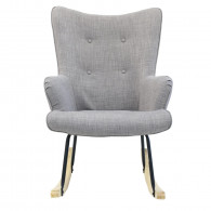 Fauteuil HELSINKI à Bascule Gris