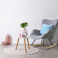 Fauteuil HELSINKI à Bascule Gris