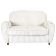 Canapé Club Côtelé SCOTT Beige