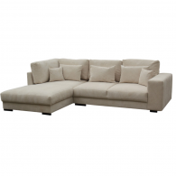 Canapé d'angle Tine - Beige