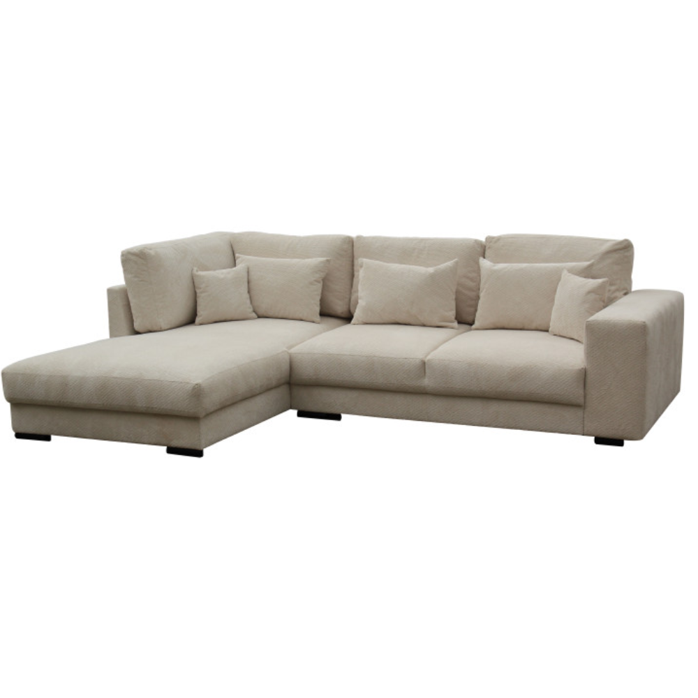 Canapé d'angle Tine - Beige