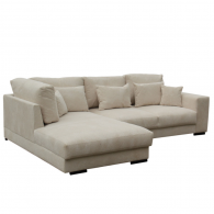 Canapé d'angle Tine - Beige