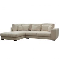 Canapé d'angle Tine - Beige