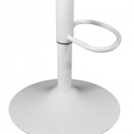 TABOURET DE BAR ISAK BLANC