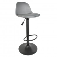 TABOURET DE BAR ISAK GRIS