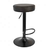 TABOURET DE BAR REGLABLE MUMFORD NOIR