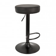 TABOURET DE BAR REGLABLE MUMFORD NOIR