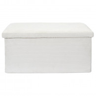 Coffre Banc Pliable Côtelé