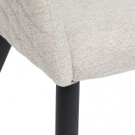 Fauteuil velour Marlo