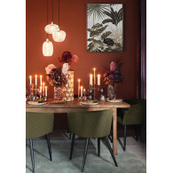 Fauteuil velour Marlo