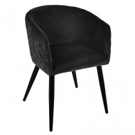 Fauteuil velour Marlo