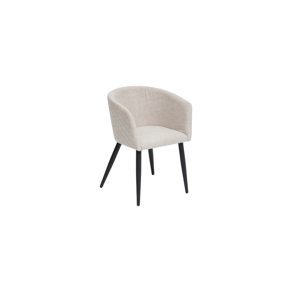 Fauteuil velour Marlo