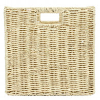 Cube de rangement tresse pliable