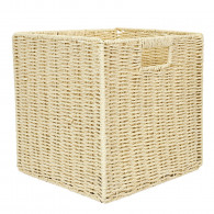 Cube de rangement tresse pliable