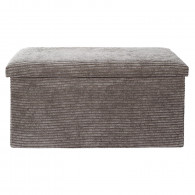 Coffre Banc Pliable Côtelé