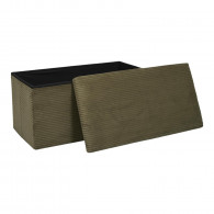 Coffre Banc Pliable Côtelé