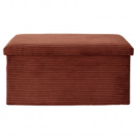 Coffre Banc Pliable Côtelé
