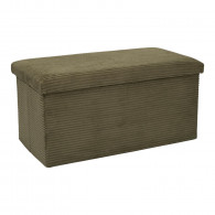 Coffre Banc Pliable Côtelé