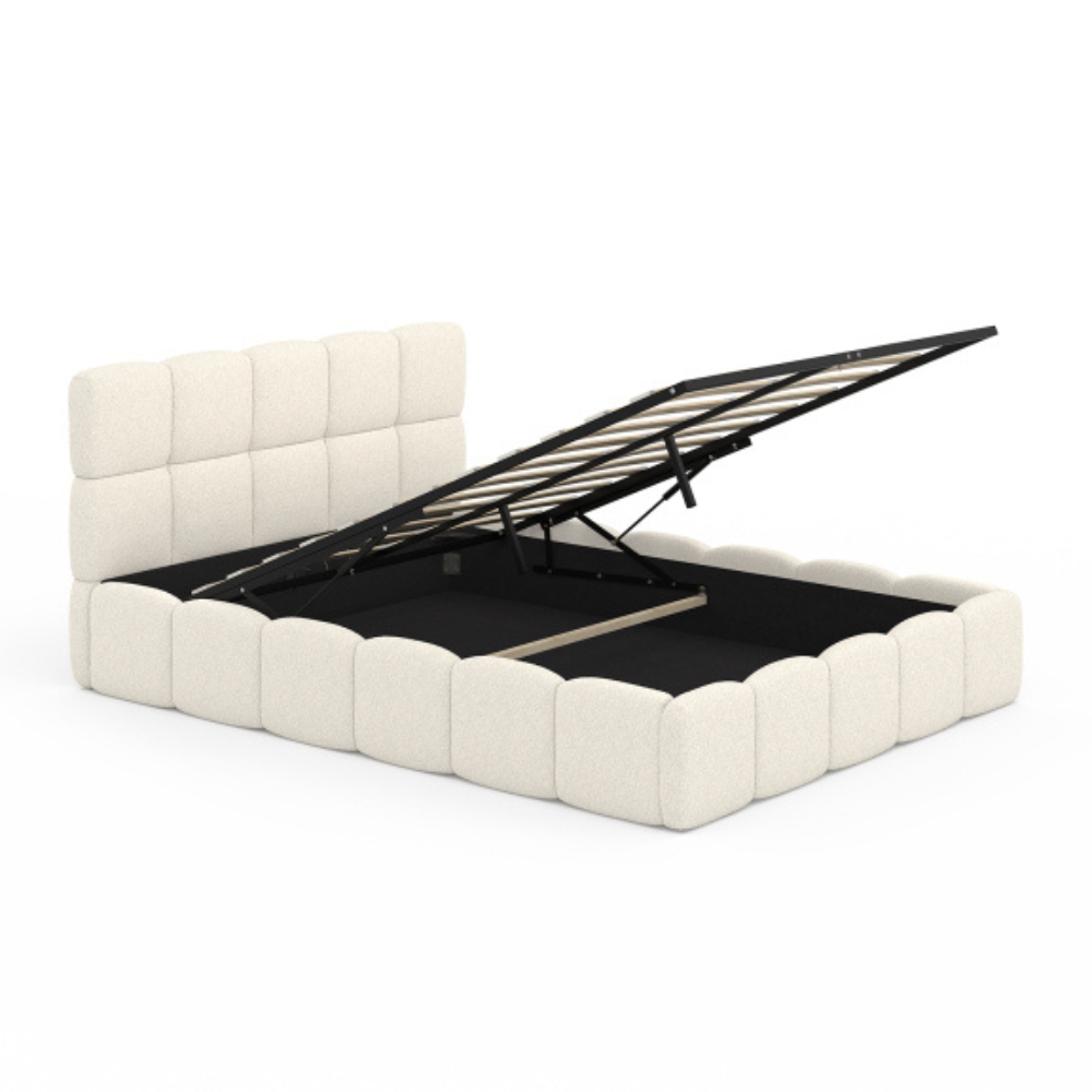 Lit Coffre BUBBLE 140x200cm avec sommier