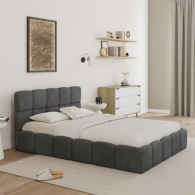 Lit Coffre BUBBLE 140x200cm avec sommier
