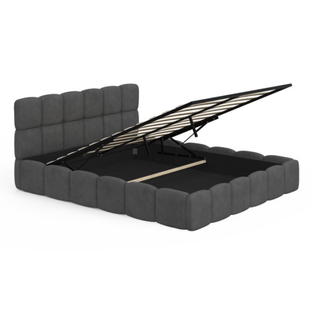 Lit Coffre BUBBLE 160x200cm avec sommier