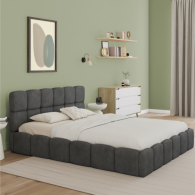 Lit Coffre BUBBLE 160x200cm avec sommier