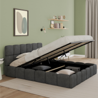 Lit Coffre BUBBLE 160x200cm avec sommier