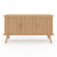 Buffet FAUSTINE 3 Portes Effet Lattes
