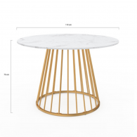 Table Ronde ADELLE 110cm