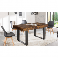 Table à Manger BRIXTON Extensible 160-200cm