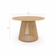 Table à Manger CAMÉLIA 110cm