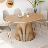 Table à Manger CAMÉLIA Extensible 110-150cm