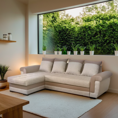 Canapé lit SABINE Convertible et Réversible