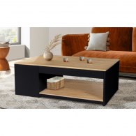 Table Basse ELINA Relevable + Coffre
