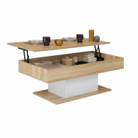 Table Basse TANIA avec Plateau Relevable