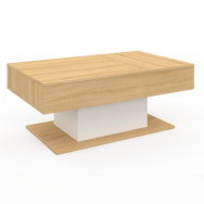 Table Basse TANIA avec Double Plateau Relevable