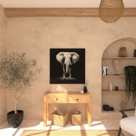 Toile imprimée Éléphant