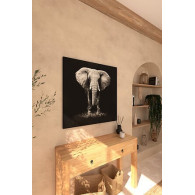 Toile imprimée Éléphant