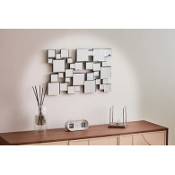 Déco murale Jandira miroir 60 x 38 cm