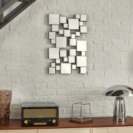 Déco murale Jandira miroir 60 x 38 cm