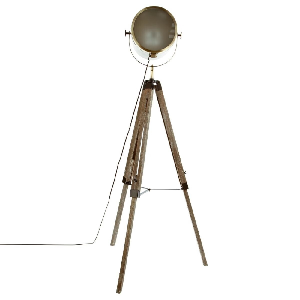Lampadaire trépied Ebor