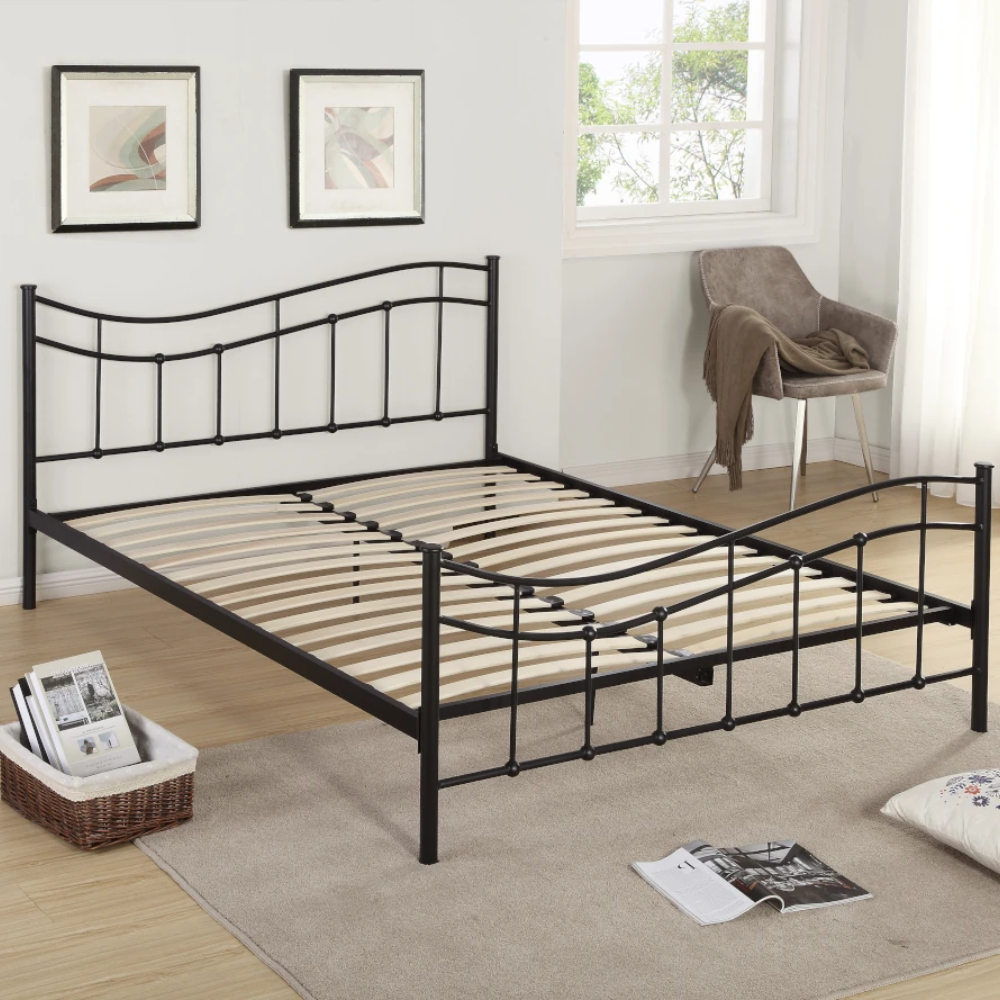 Lit Métal Odette 2 personnes 140 X 200 cm