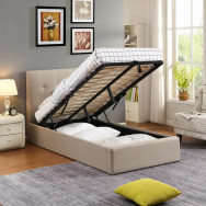 Lit Coffre 90x200cm DUBAI  avec sommier