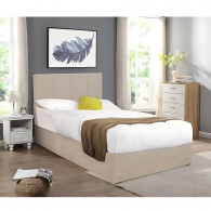 Lit Coffre 90x200cm DUBAI  avec sommier