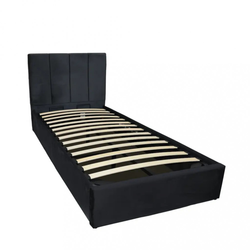 Lit Coffre 90x200cm DUBAI  avec sommier