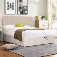 Lit Coffre 140 x 200cm DUBAI  avec sommier