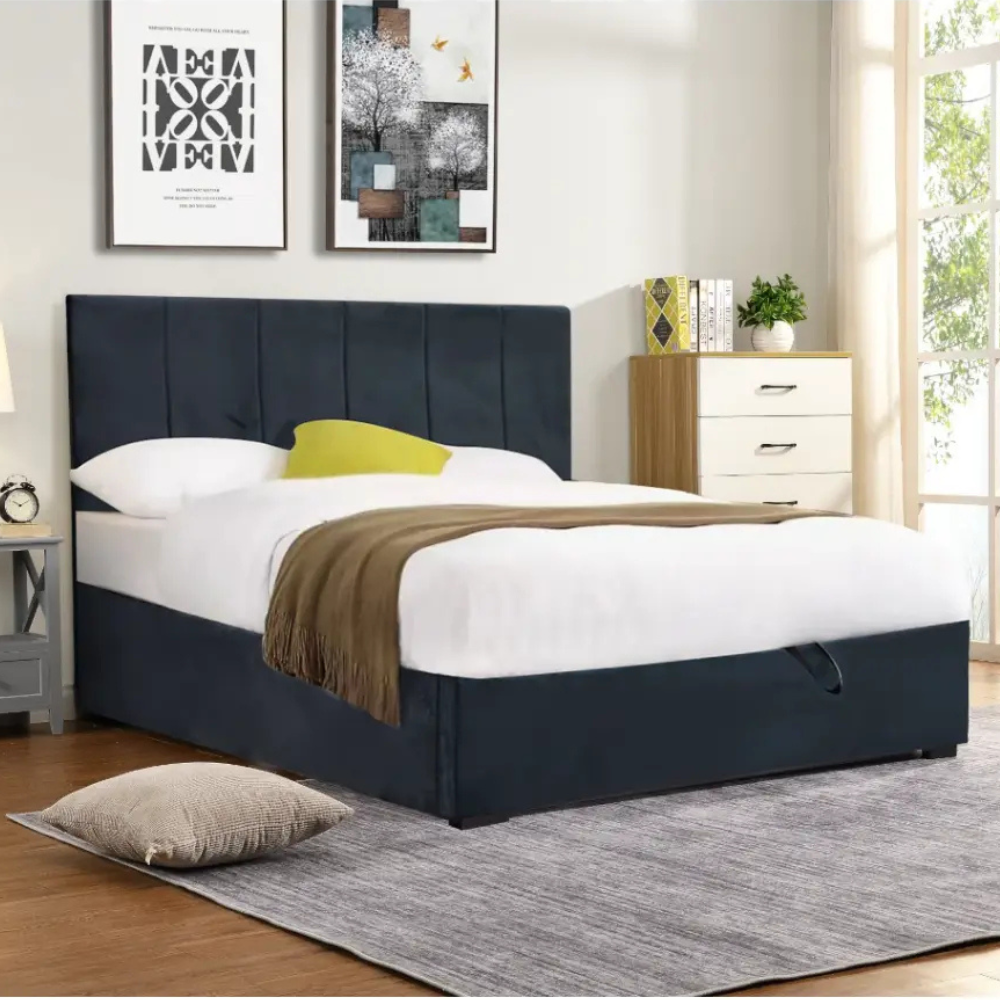 Lit Coffre 160 x 200cm DUBAI  avec sommier