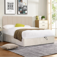 Lit Coffre 160 x 200cm DUBAI  avec sommier