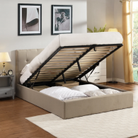 Lit Coffre 180cm avec sommier Cairo