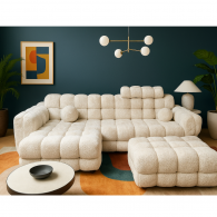 Pouf style Bubble BARBARA